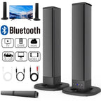 2 in 1 Separable Sound Bars 4 Speaker System Wireless TV Speaker Subwoofer BT