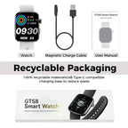 1.95-Inch Smartwatch Fitness Tracker with Multiple Exercise Modes