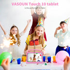 Android 13 Tablet for Kids 10 Inch Octa-Core, 64GB RAM 1TB TF Card Expandable, Parental Control, Dual Camera, Wifi