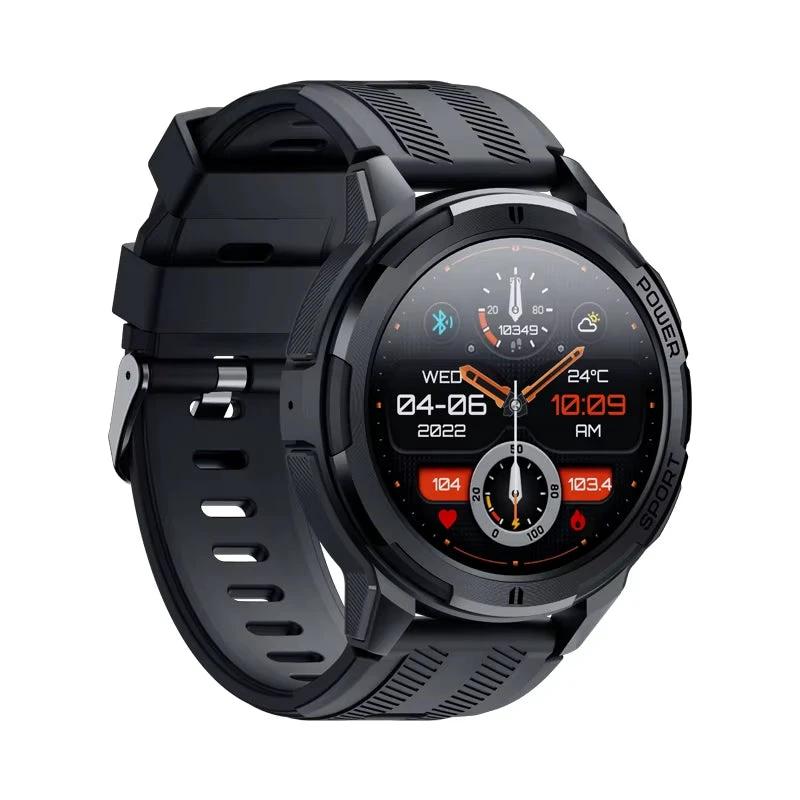 C25 AMOLED Sport Smartwatch Men 1.43''466*466 HD Big Screen 410 Mah Large Battery AI Voice BT Call Watch Men Smart