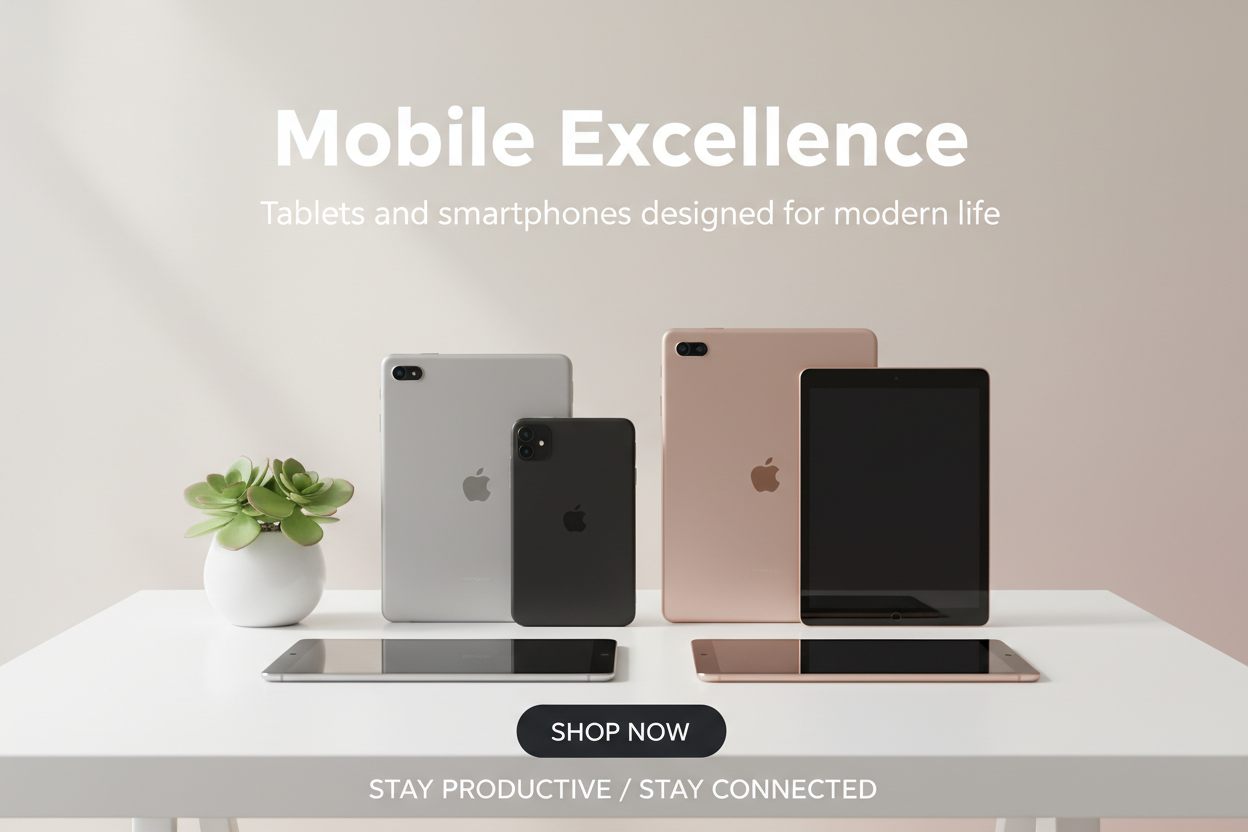 Mobile Excellence - Komplett Banner