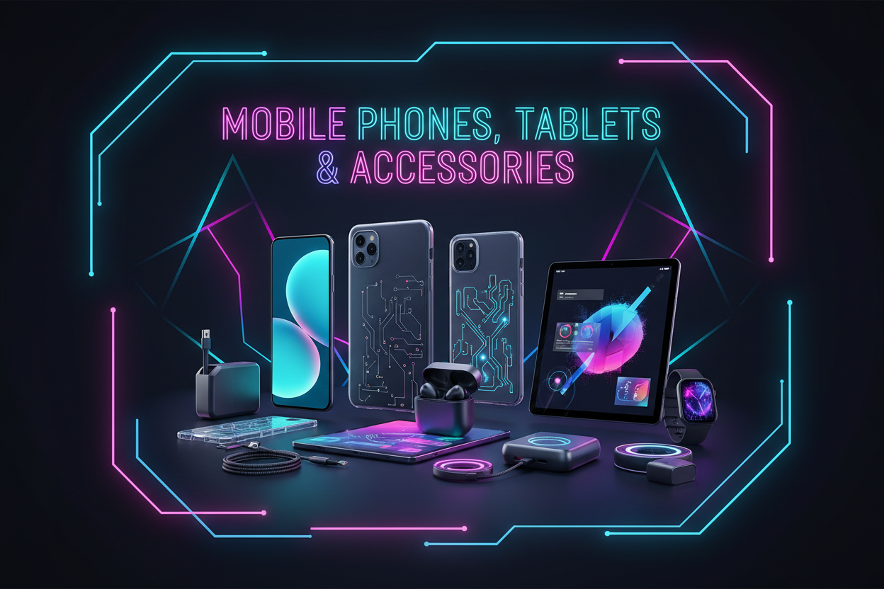 Mobile Phones, Tablets & Accessories Banner